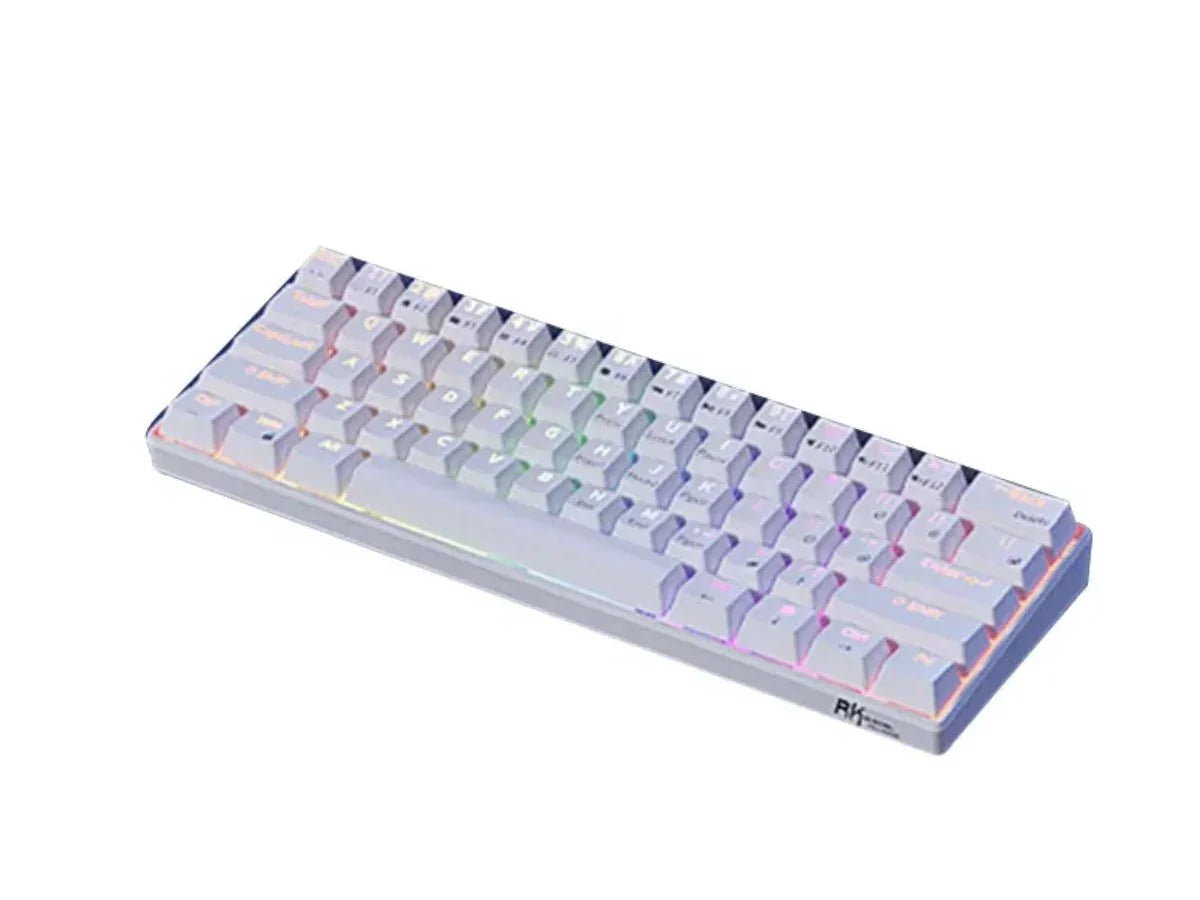 Royal Kludge C60 White Gateron dual magnetic