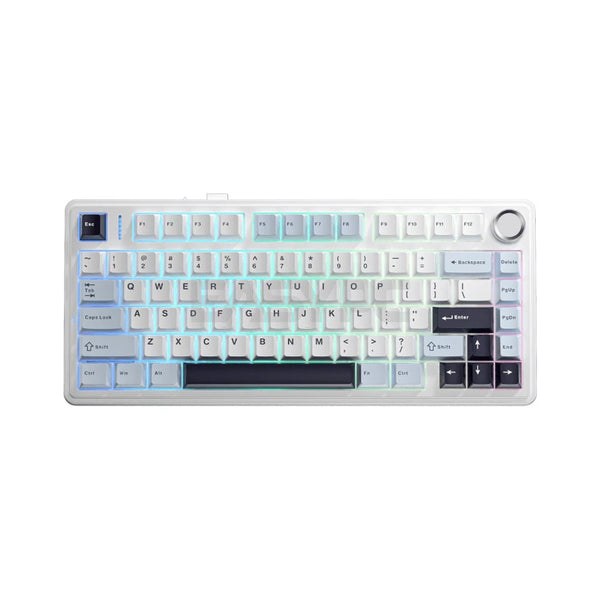 AULA F75 75% Wireless Trio Mode Mechanical Gaming Keyboard With Knob