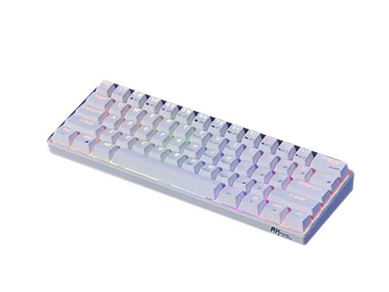 Royal Kludge C60 White Gateron dual magnetic