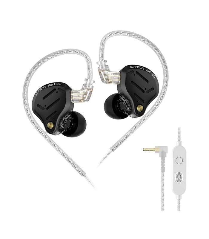 KZ Pisces IEM dual driver HiFi earphones