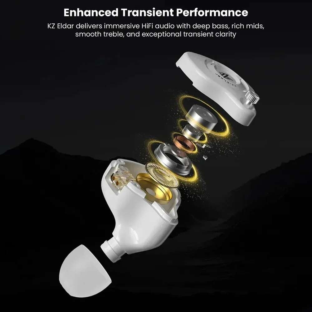 KZ Eldar IEM Dynamic Driver Audio Clarity
